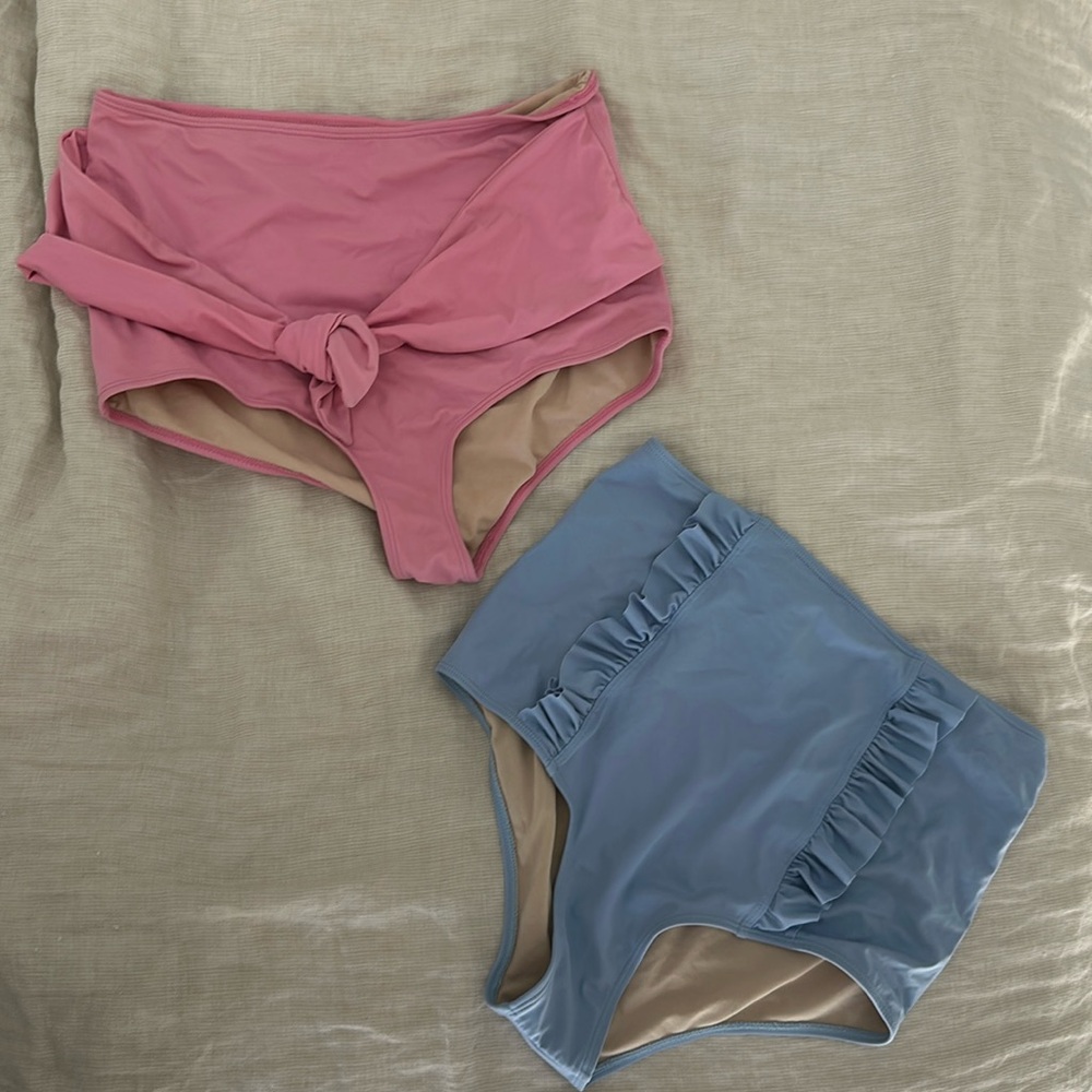 BOGO BUNDLE: Kortni Jean high waist suit bottoms!!